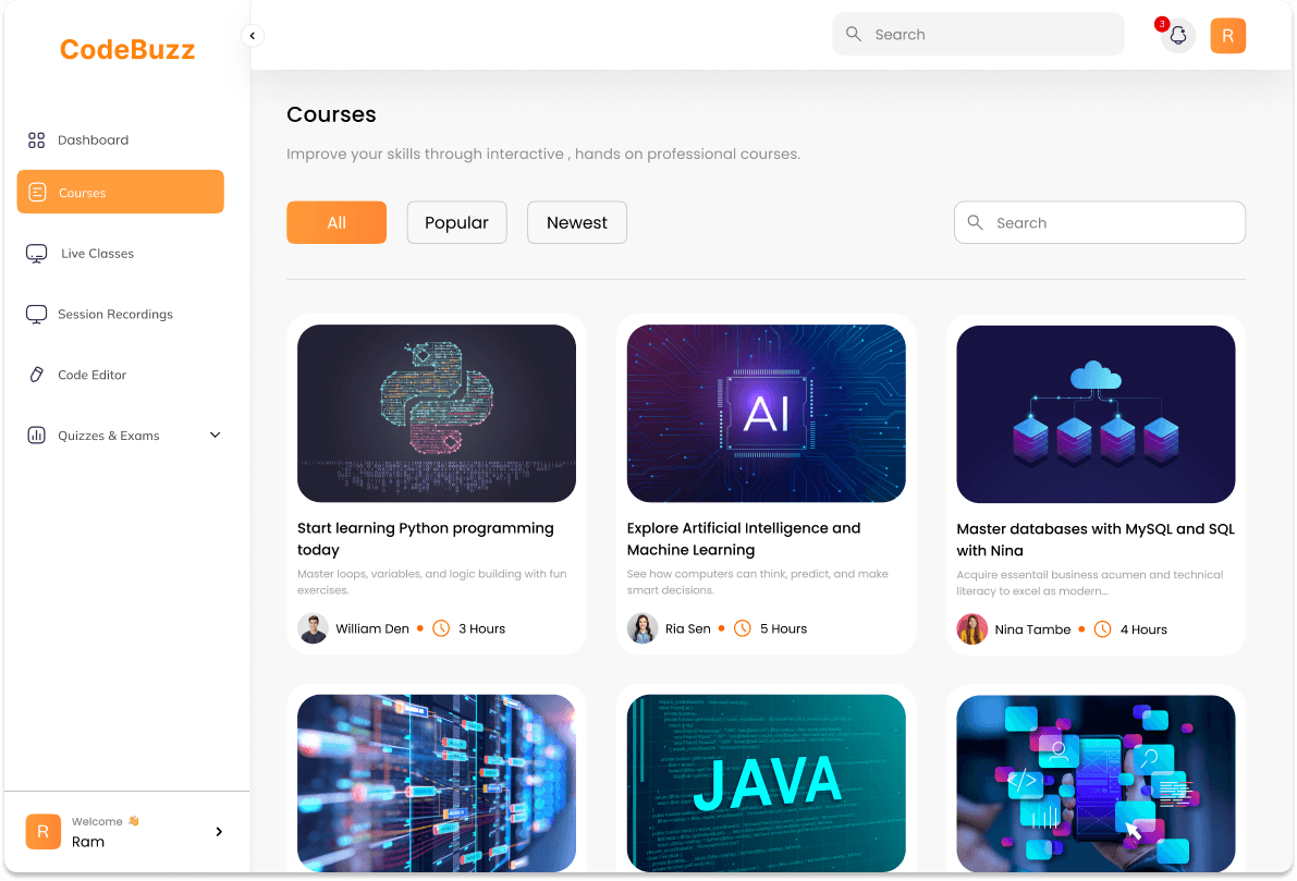 Access to your Programs with ease